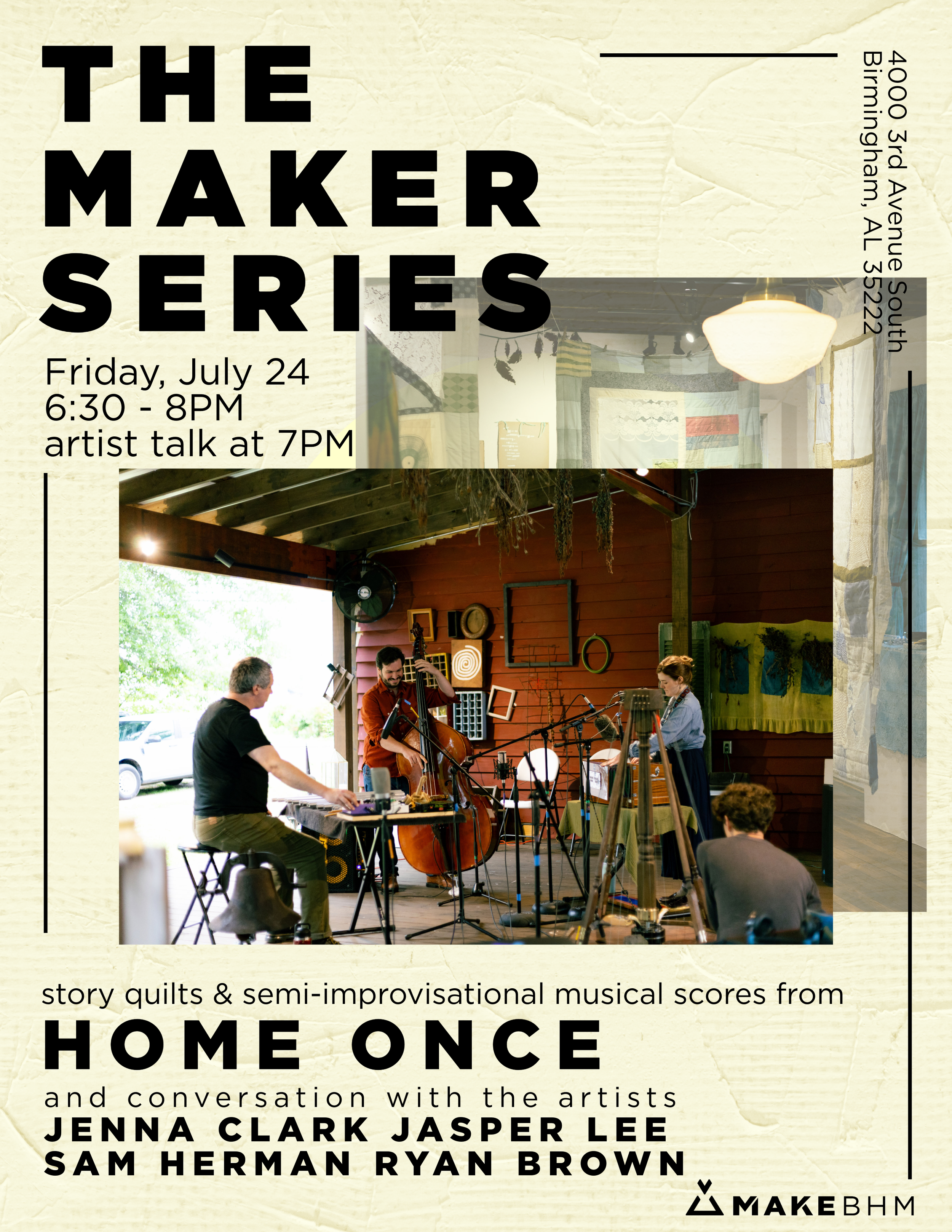 Maker Series: HOME ONCE