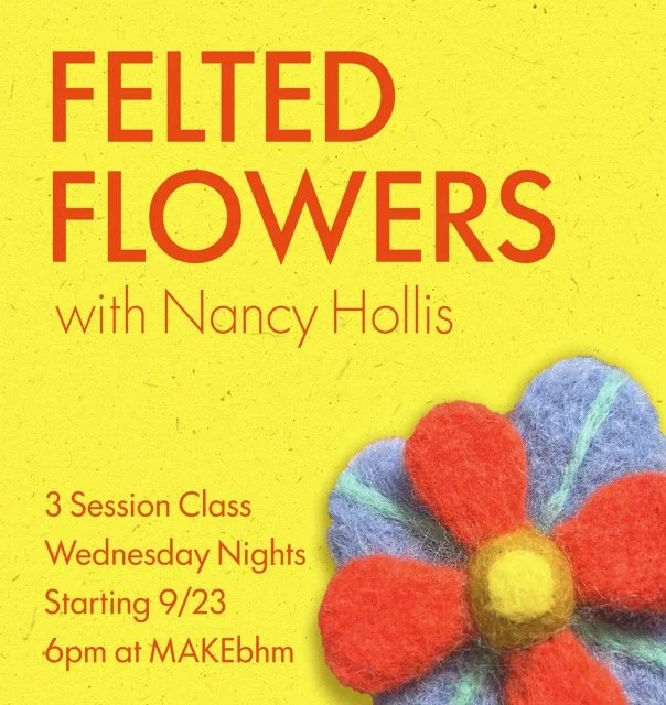 Felted Flowers