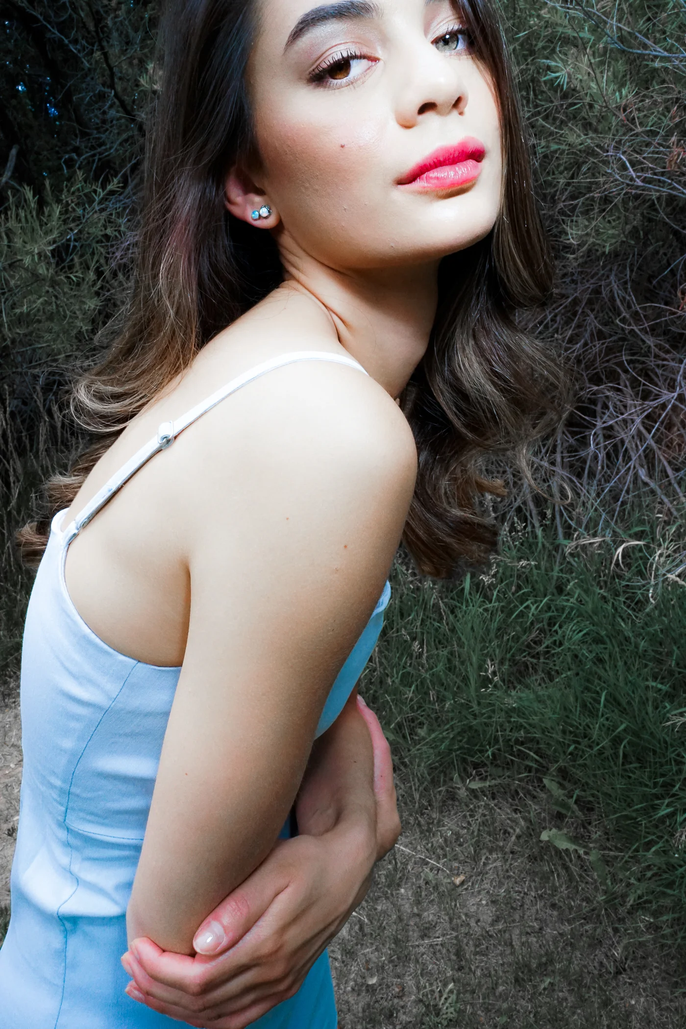 Outdoor Fashion Portrait, New Mexico 