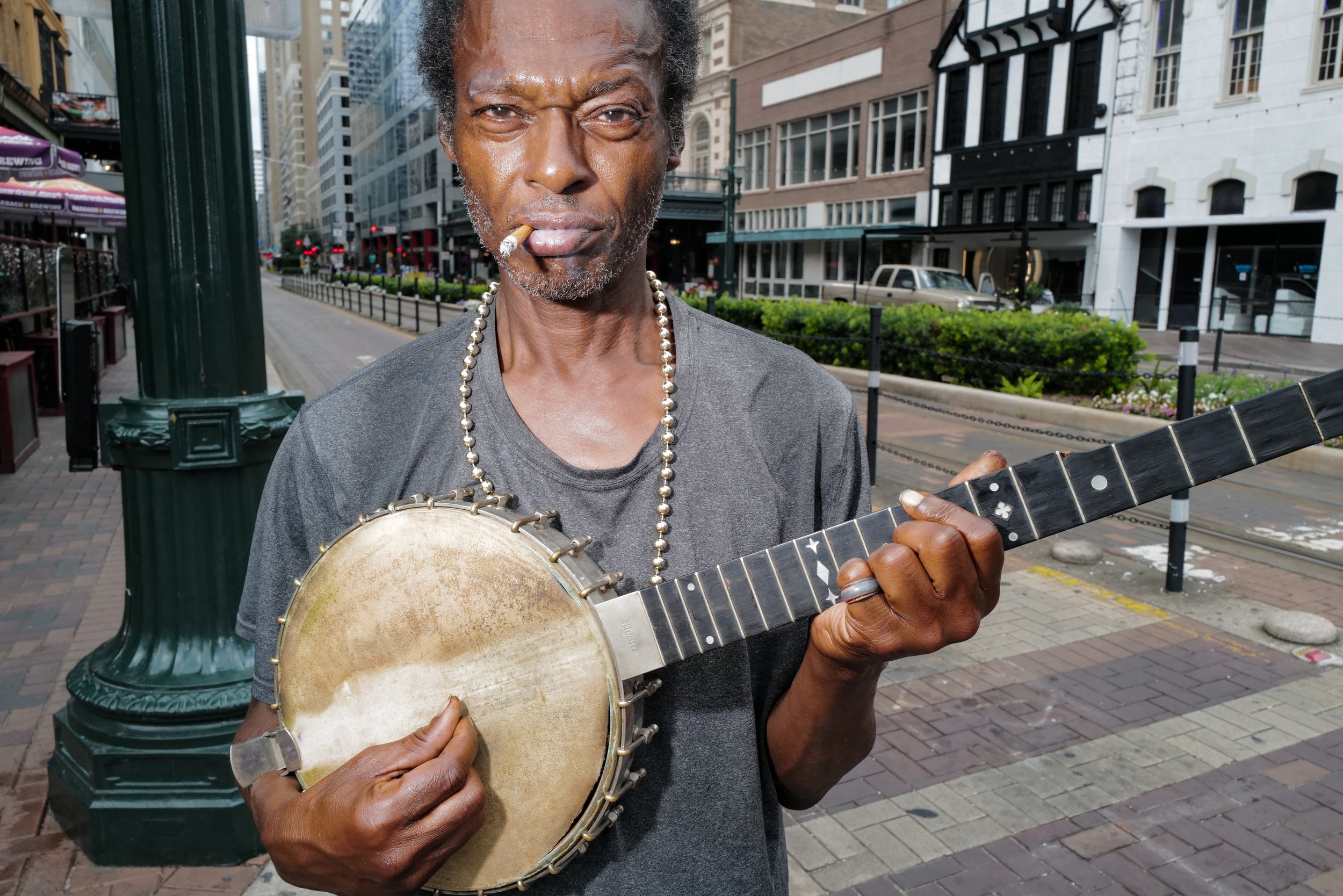 Loyd, Homeless Mathematician, Houston 2023