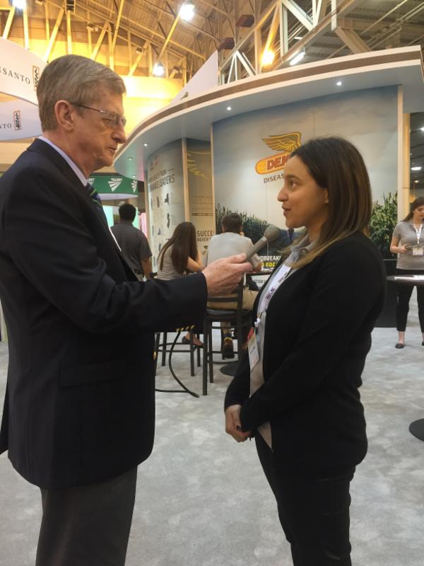 Don Molino interviews Miriam Paris of Monsanto.