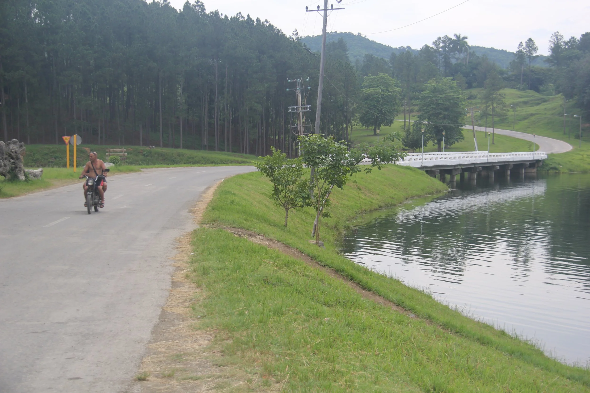Drive into Las Terrazas