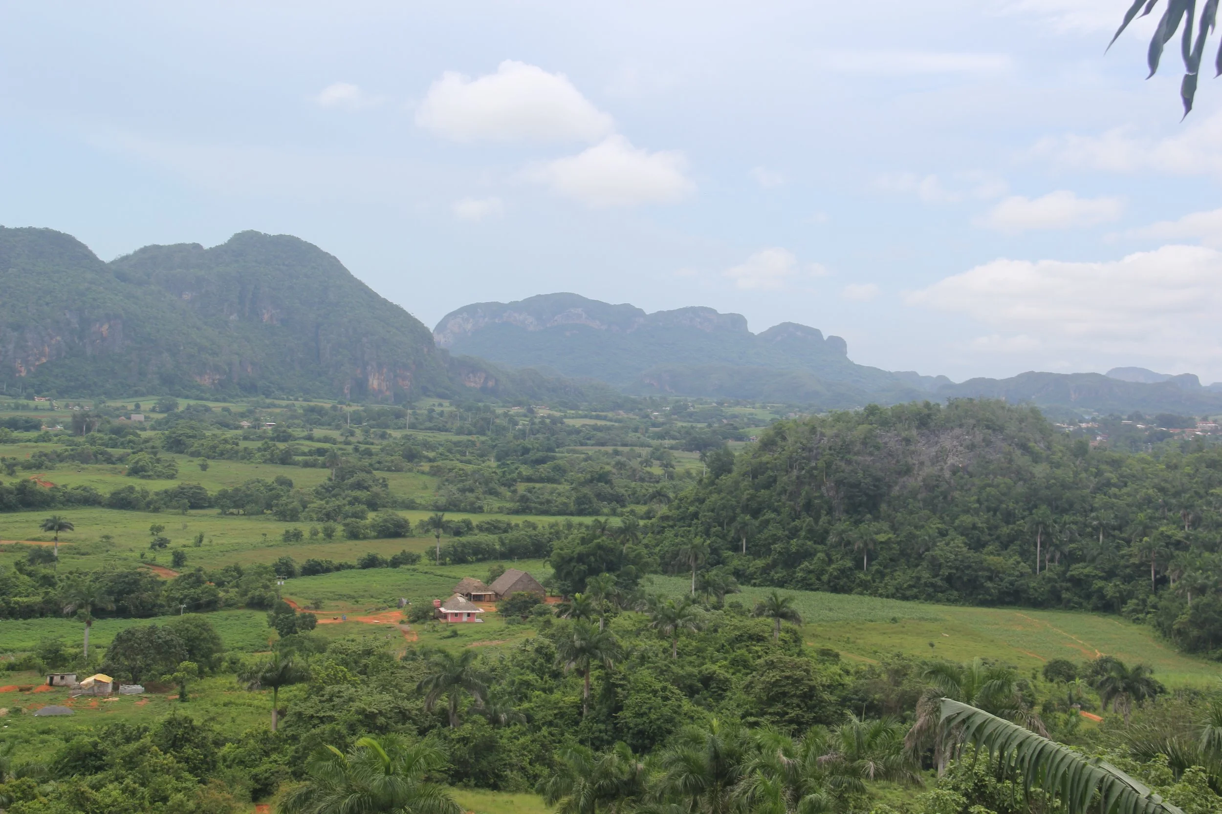A view from the Balcon del Valle (Valley Balcony) restaurant.