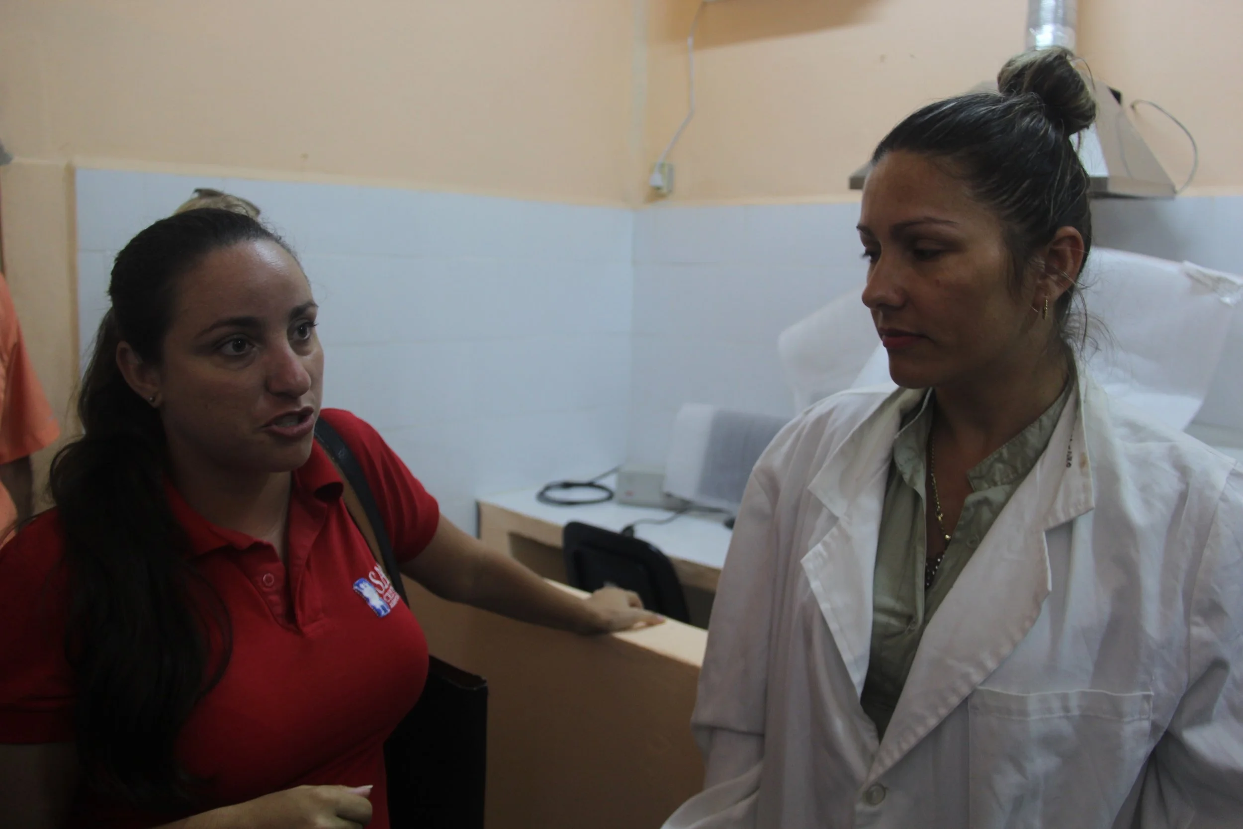 Our Cuban translator, Gretyl, worked through some very technical translating at the lab. The Cuban education system, at least, is living up to its reputation.