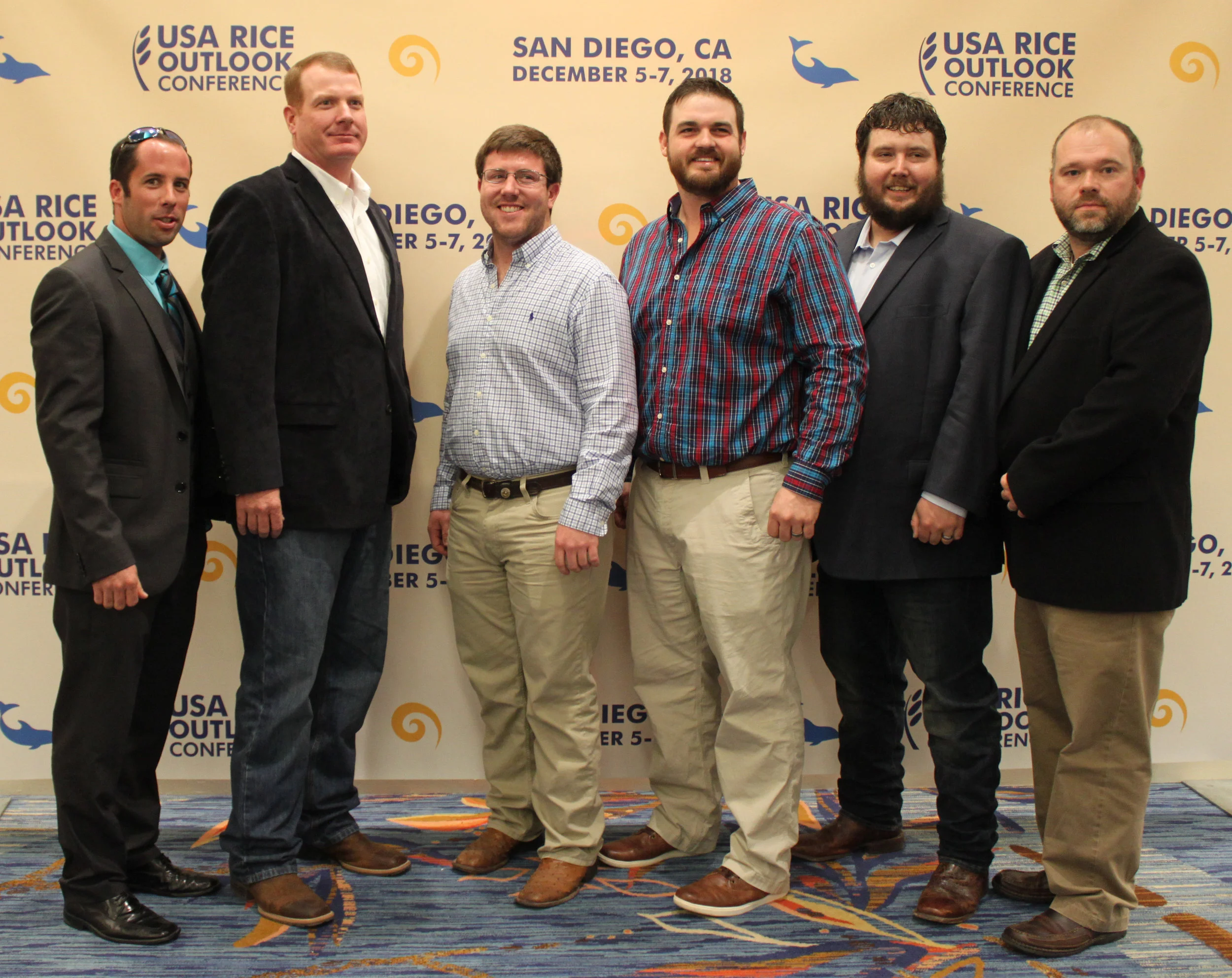 2019/21 Class members (from left): Michael Durand, Justin Nix, Austin Littleton, Austin Davis, Matthew Morris, and Bobby Golden