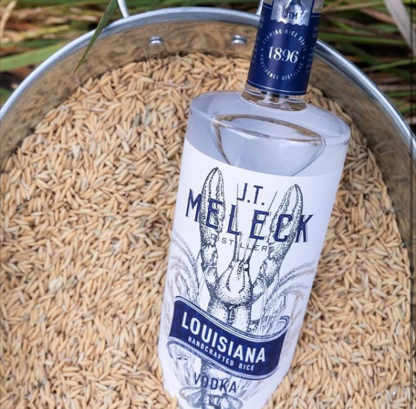 JT Meleck Louisiana Rice Vodka