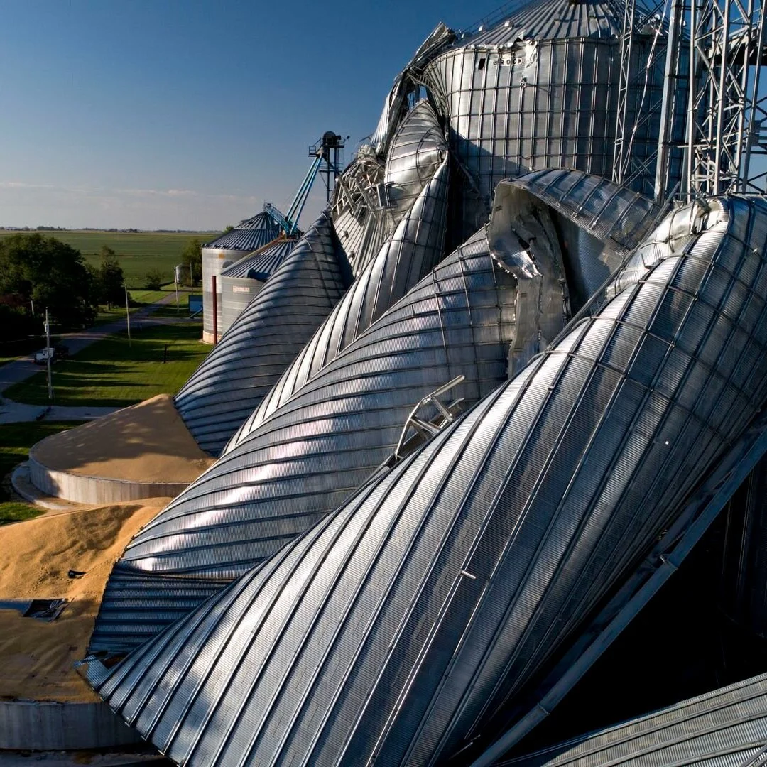 Rebuilding The Grain Bin Destroyed by Hurricane Then Tornado