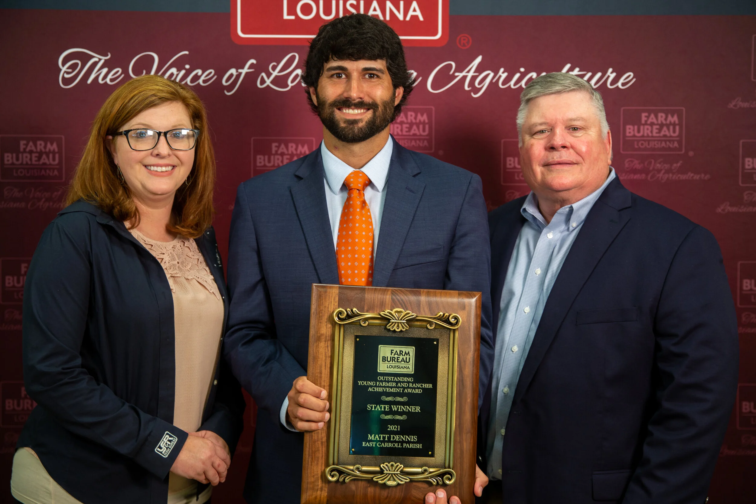East Carroll Parish Grain Farmer Wins Top Young Farmer Award in Louisiana