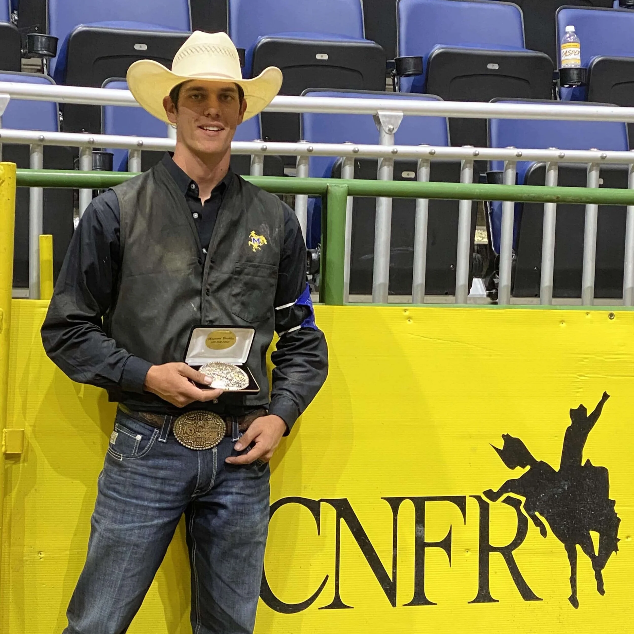 McNeese Cowboy Named Steer Wrestling Champion