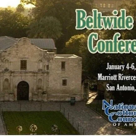 2022 Beltwide Cotton Conference Set For January In San Antonio