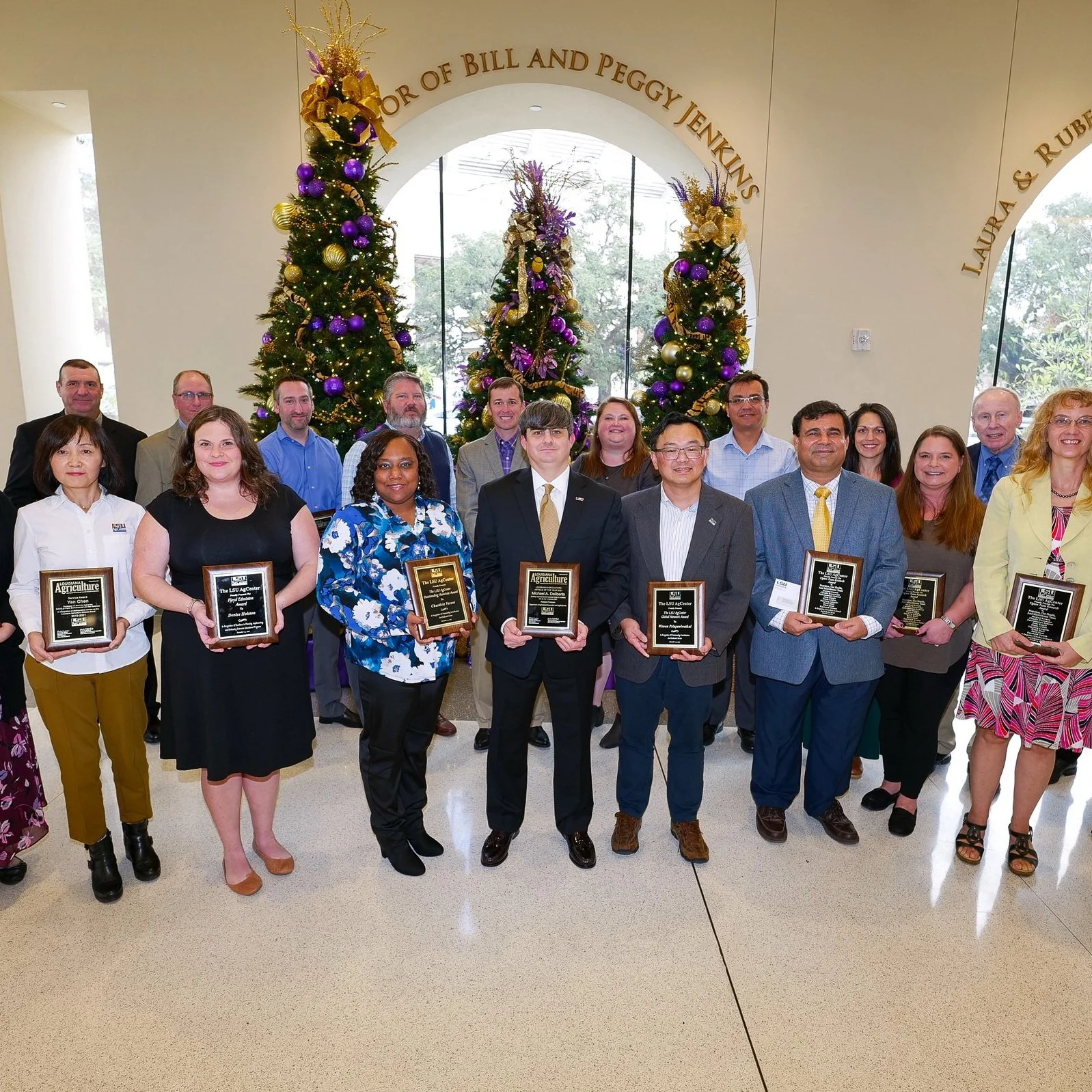 LSU AgCenter, LSU College Of Agriculture Honor Faculty, Staff At Award Ceremony