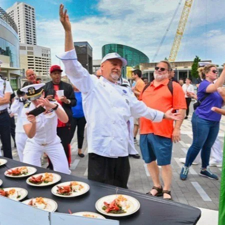 NOLA Navy Week’s Seafood Cook-Off Hot Spot To Be On New Orleans Riverwalk