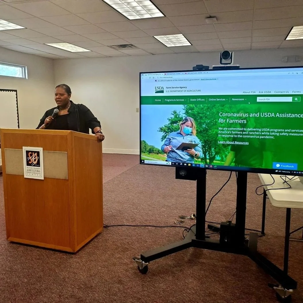 Small Farmers Received Information on USDA Programs and Services During Community Stakeholders Informational Meeting at SARDI