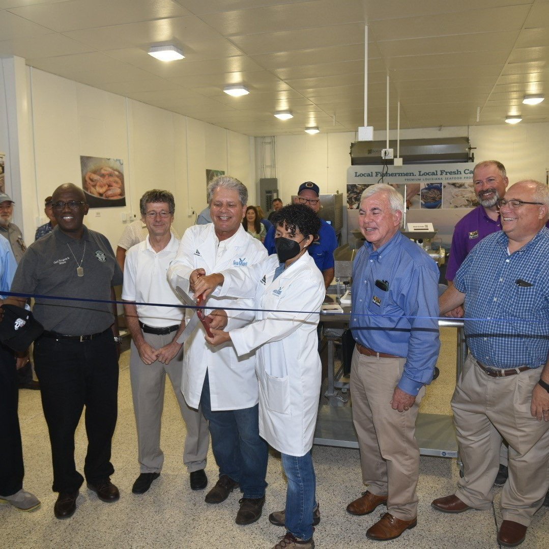 LSU AgCenter, LA Sea Grant Unveil First Of Its Kind Seafood Processing Lab On Gulf Coast