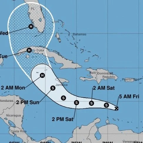 Tropical Depression Forms, Forecast to Become Hurricane Hermine on Way to Florida