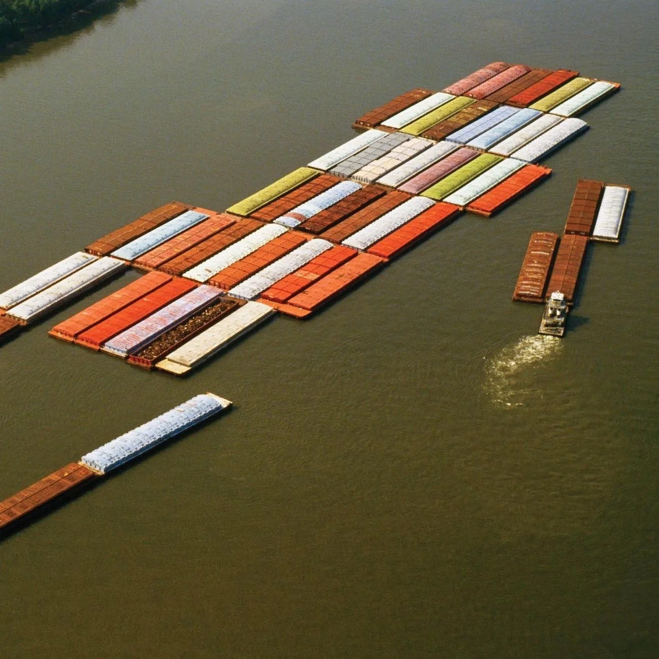 Low Mississippi River Water Levels Affecting Barge Shipments