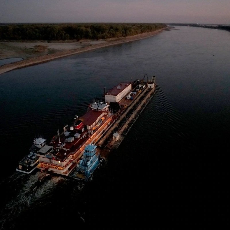 What It Looks Like As Drought Strangles The Mighty Mississippi 