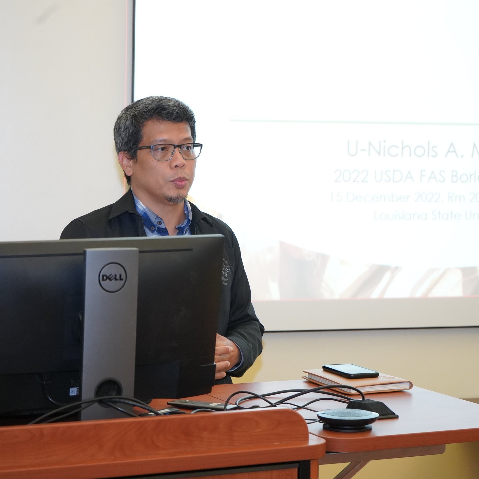 Borlaug Fellow Presents Findings On Philippine Corn Production