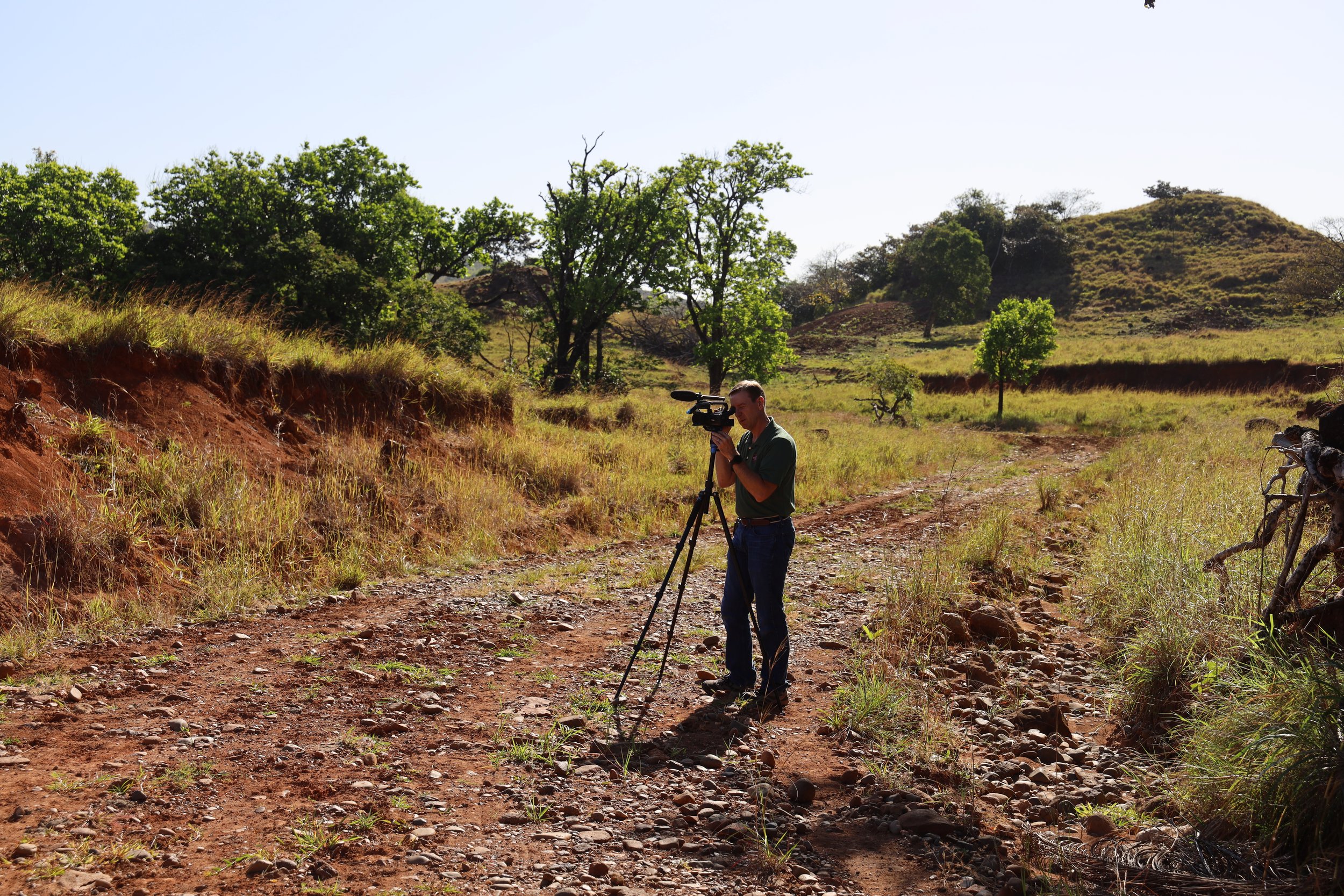  Avery Davidson filmed the class taking a hike down to the San Miguel River. 