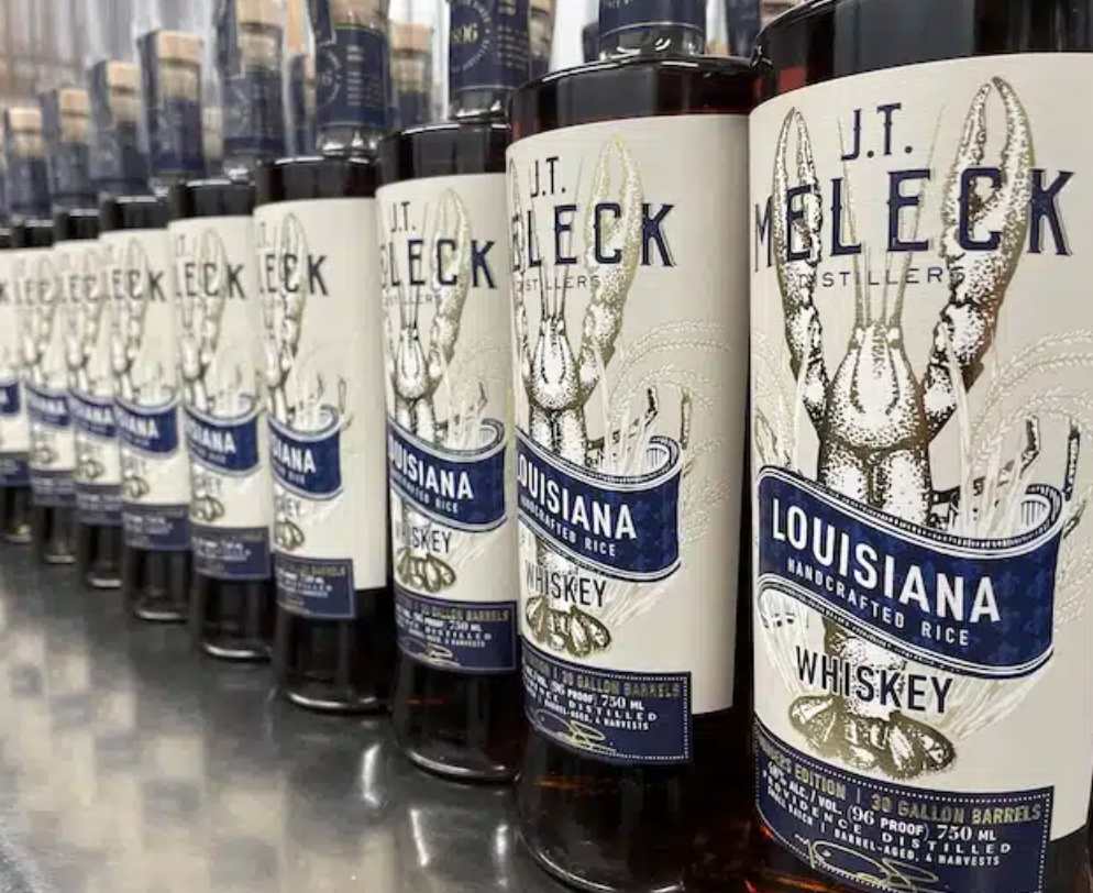 J.T. Meleck To Sell Its Louisiana Rice Whiskey Year-Round