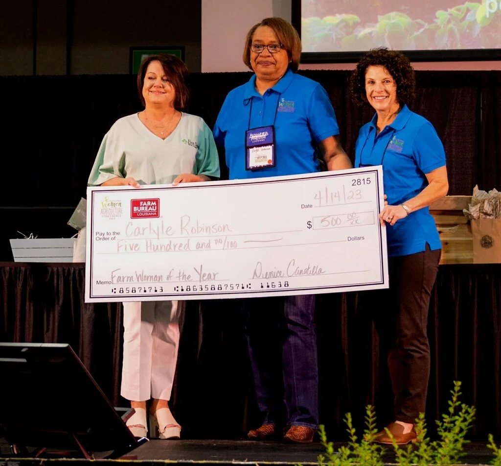 Carlyle Sapp Roberson Receives Louisiana Women in Agriculture Farmer of the Year Award