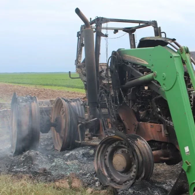State Fire Marshal Asking for Information on Effie Tractor Fire Investigation