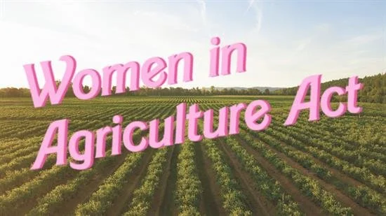 “Women In Agriculture” Bill Introduced, Gives Ag Machinery High Research Priority For Women