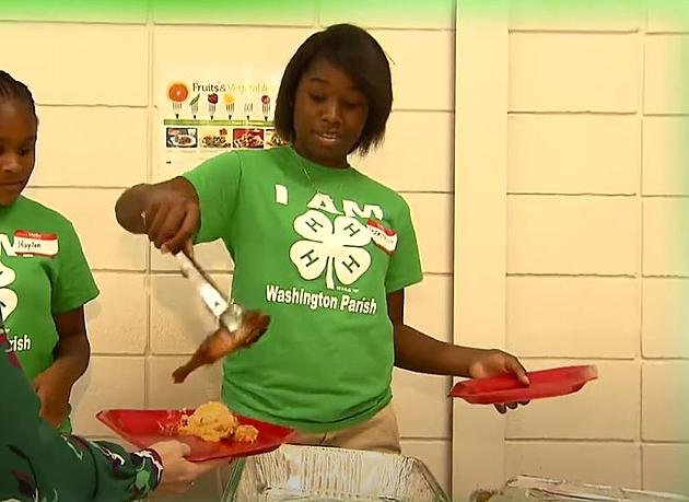 Shaking Out the Good Stuff - 4-H It's Not Just 'Cows and Cooking'