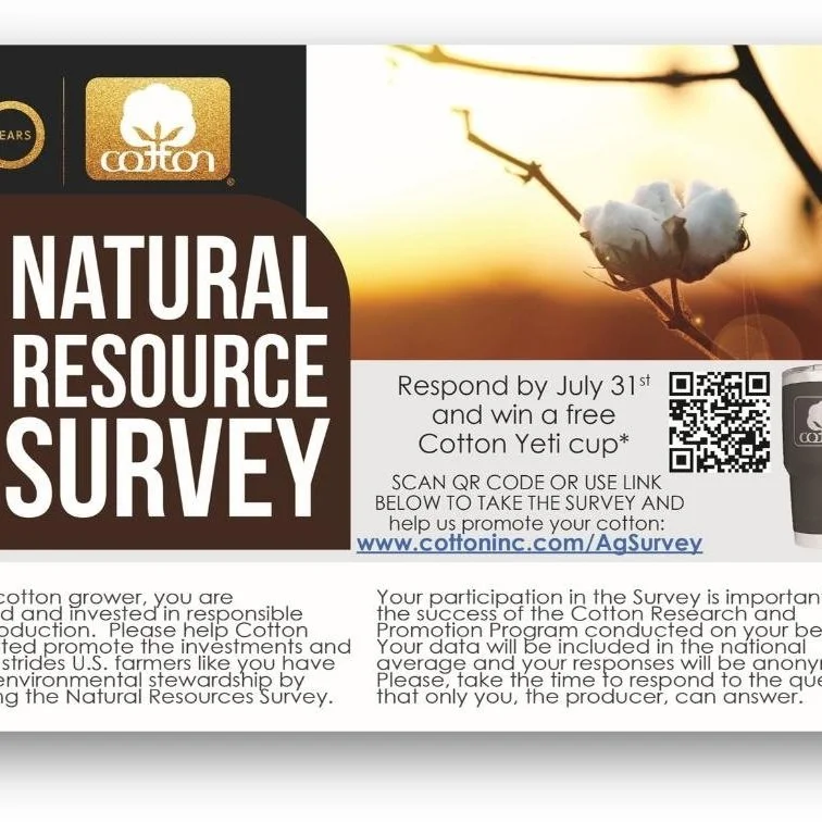 Producer Input Needed For Cotton Incorporated's Natural Resource Survey
