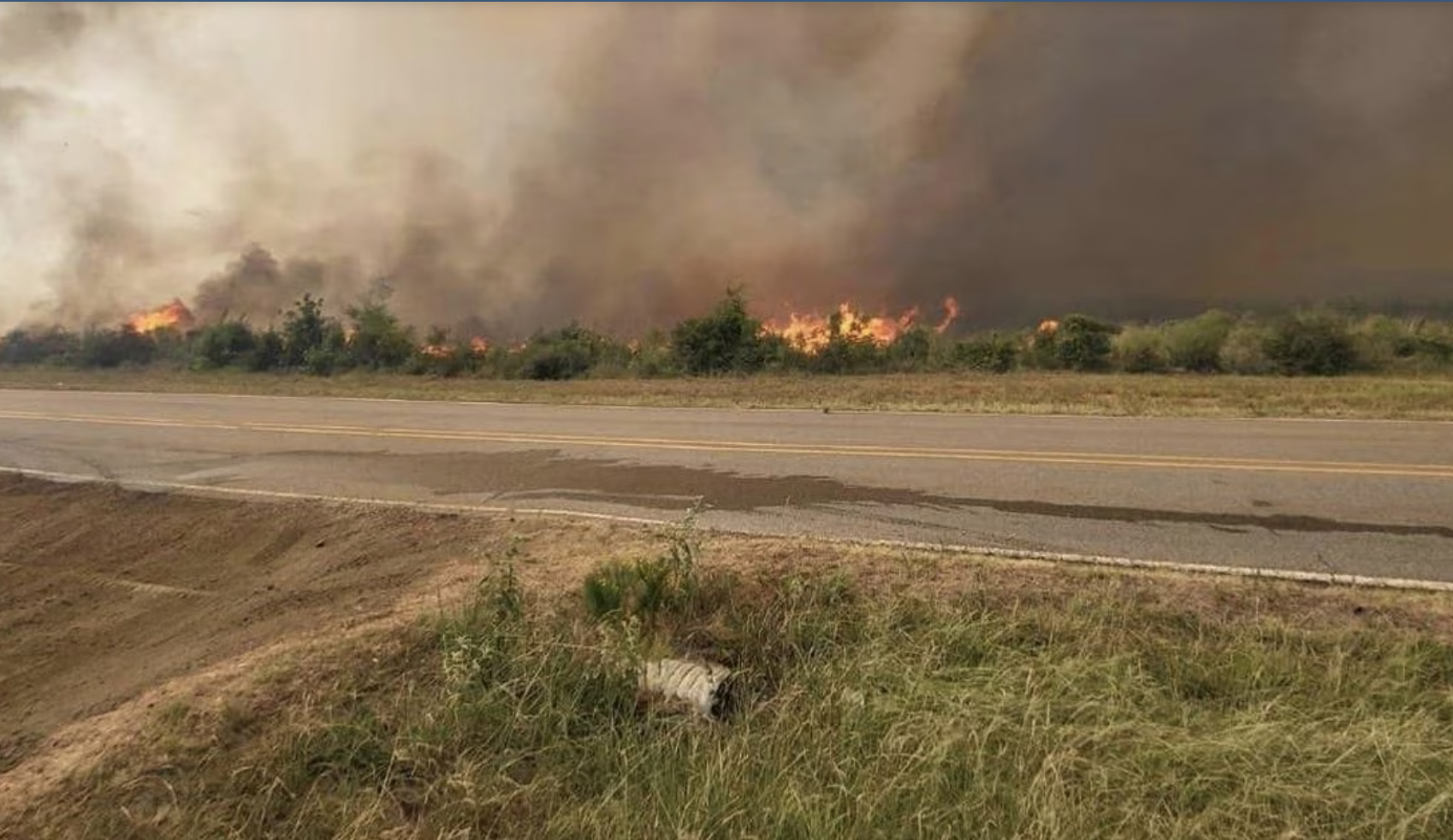 Sabine Parish Sheriff’s Office: Wildfires Near Florien Contained, Still A Serious Situation