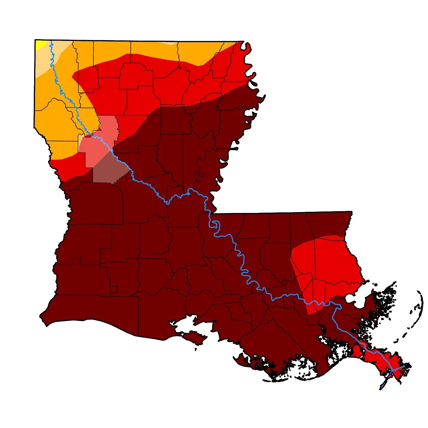 USDA Designates Parishes as Primary Natural Disaster Areas