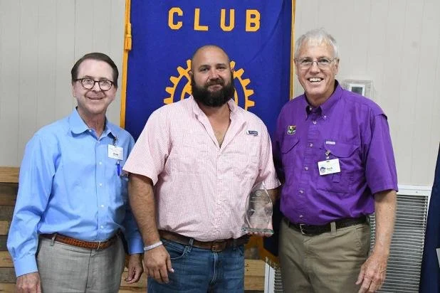 Rotary Club of Abbeville Honors Allen McLain Jr. As Vermilion Parish Farmer of the Year