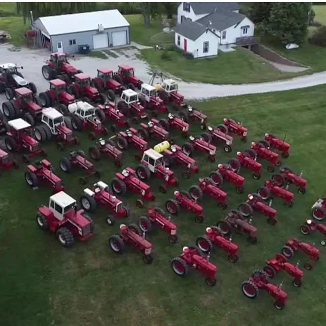Farmer Celebrates 80th Birthday with 51 Tractors