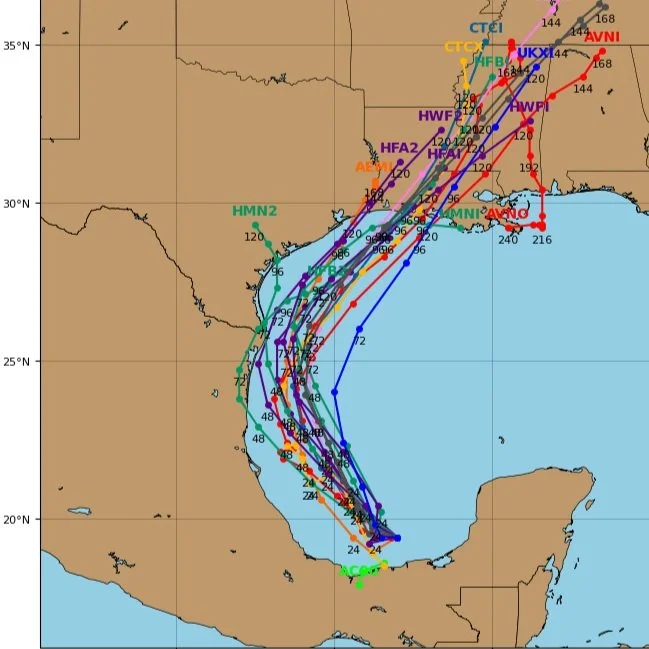 Possible Tropical System Affecting Louisiana Thursday or Friday