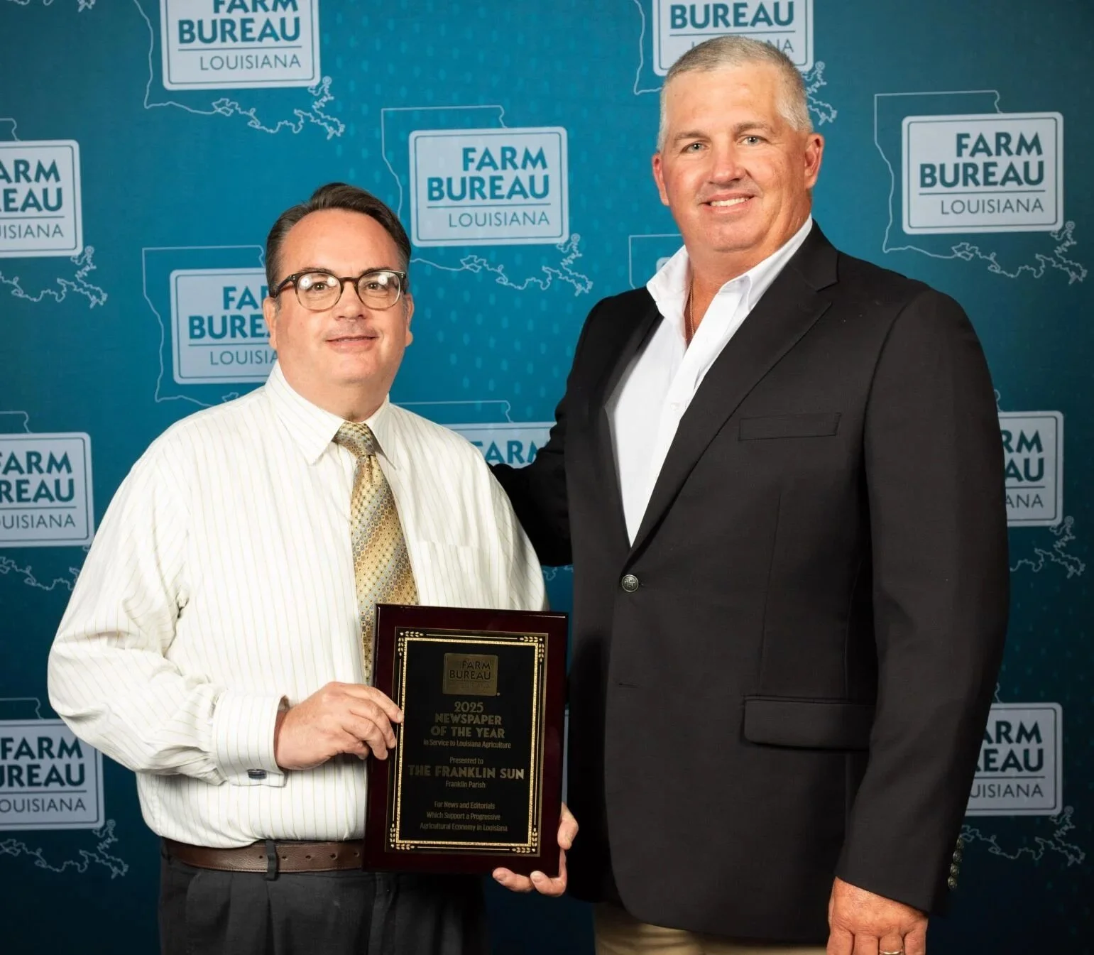 Louisiana Farm Bureau Names Sun Newspaper Of Year