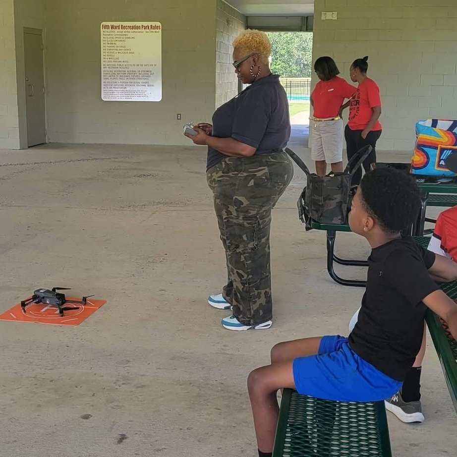 Students Soar with STEM at Drone Demo Daze in St. Helena Parish