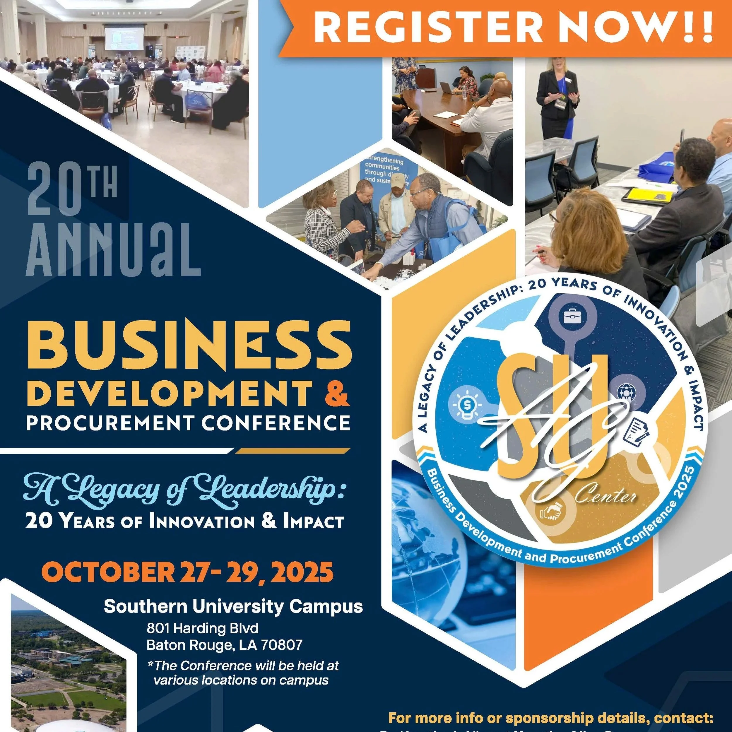 SU Ag Center to Host its 20th Annual Business Development &amp; Procurement Conference