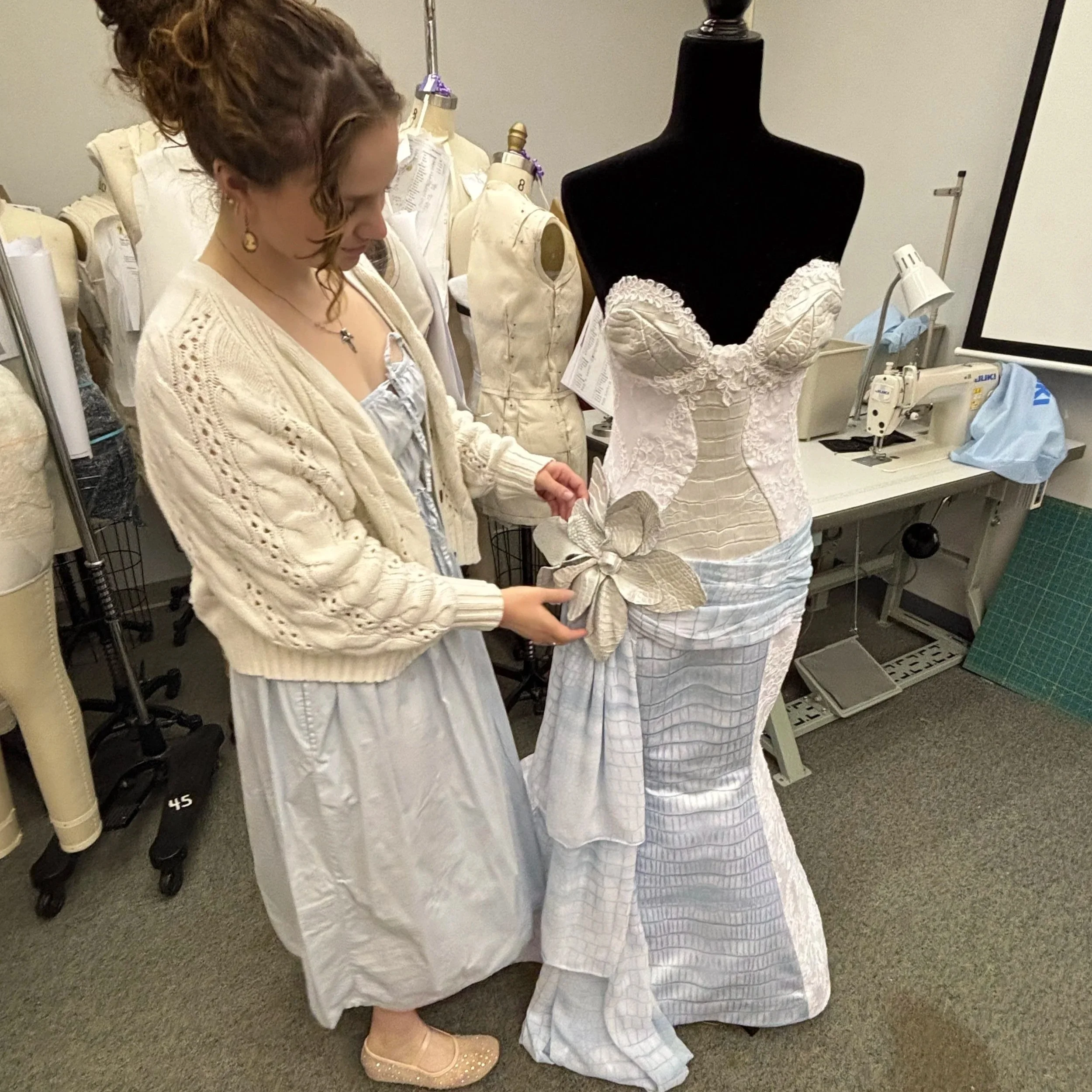 From Swamp To Spotlight: LSU Student's Innovative Dress Earns National Recognition