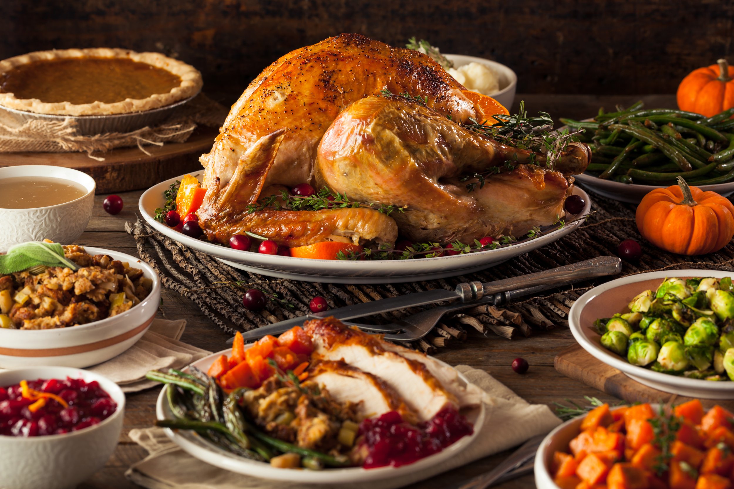 Thanksgiving Dinner With Turkey Is Bargain in Louisiana, Where Costs Are Below U.S. Average