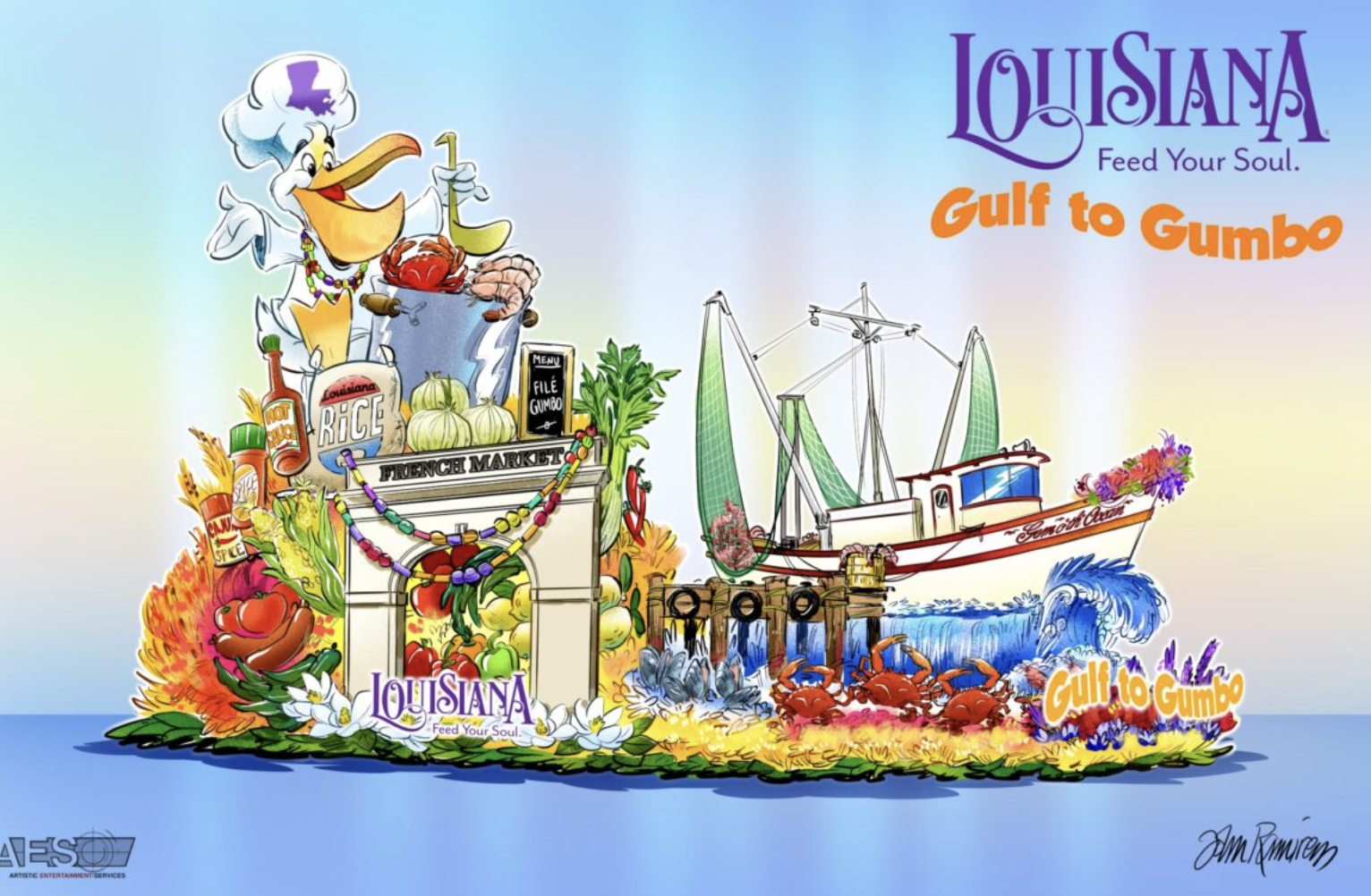 From Gulf to Gumbo: Louisiana’s Culinary Spirit to Shine in 2026 Tournament of Roses® New Year’s Celebration