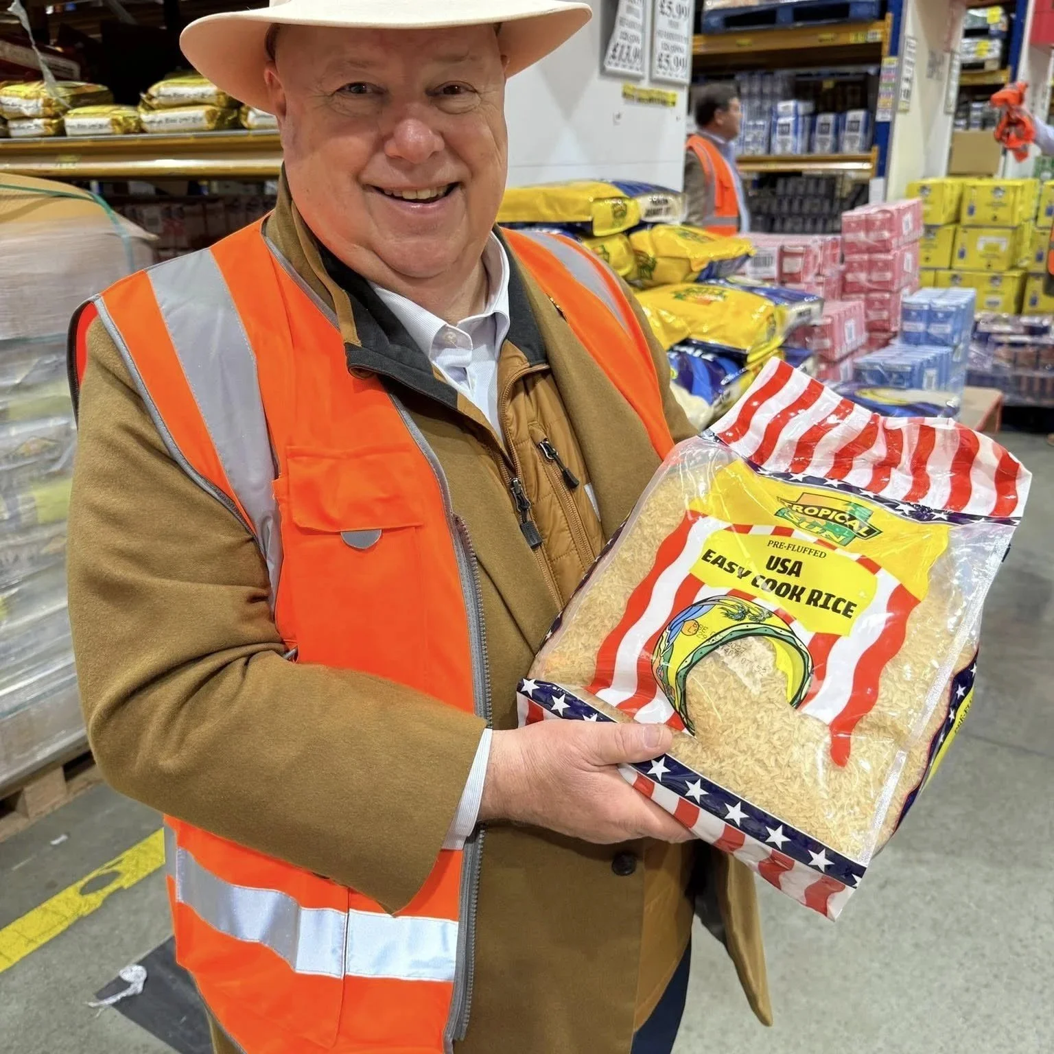 Pitching Louisiana Rice In The UK