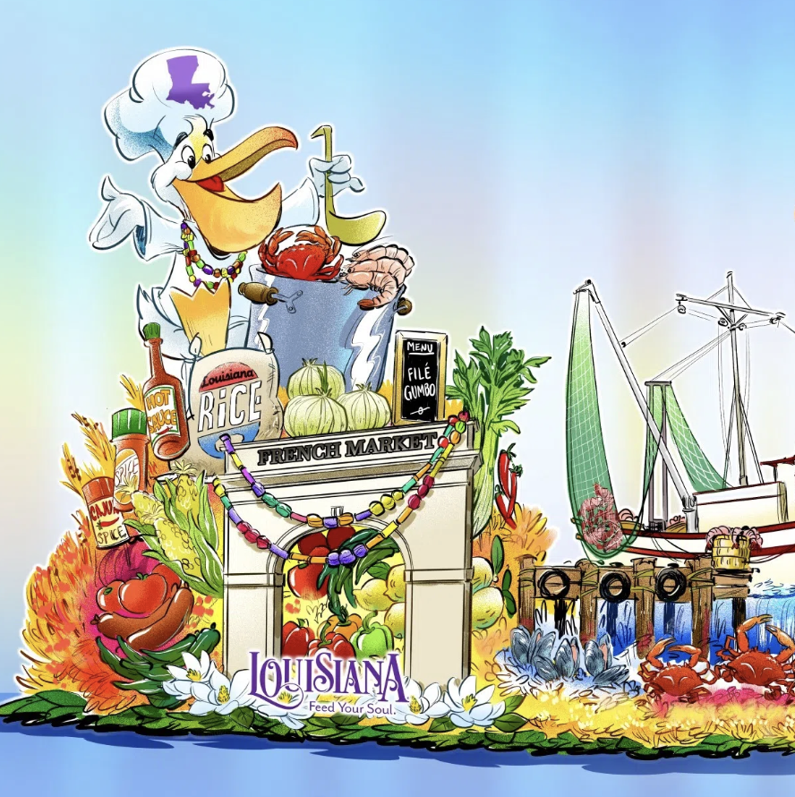 “Gulf to Gumbo” Float Set to Roll In 2026 Tournament of Roses Parade New Year’s Day