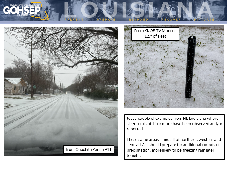 Winter Weather Update