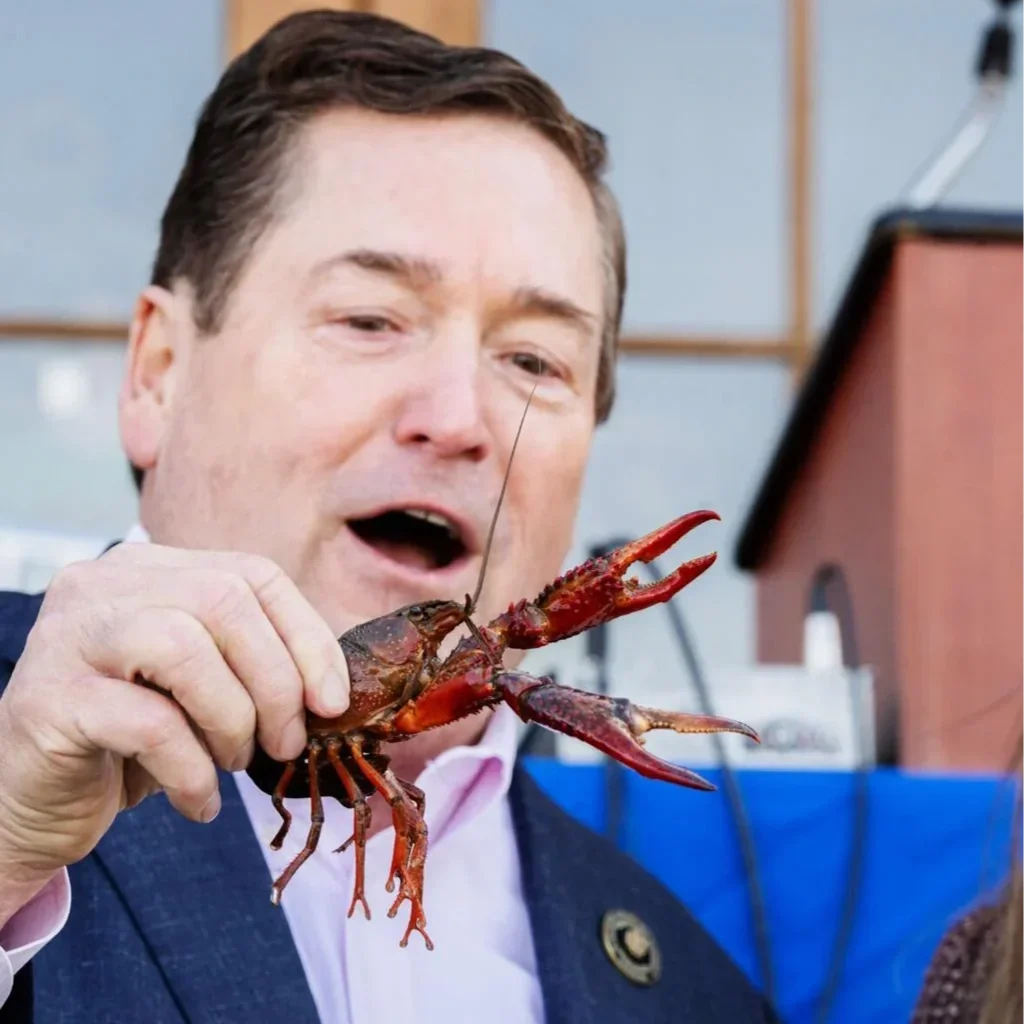 Crawfish Season Officially Begins With Pardoning of Tony the Crawfish