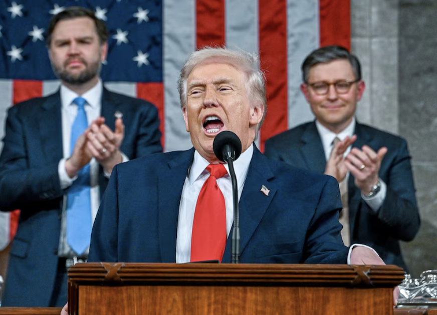 Trump Doubles Down on Tariffs and Grocery Prices in State of the Union Address