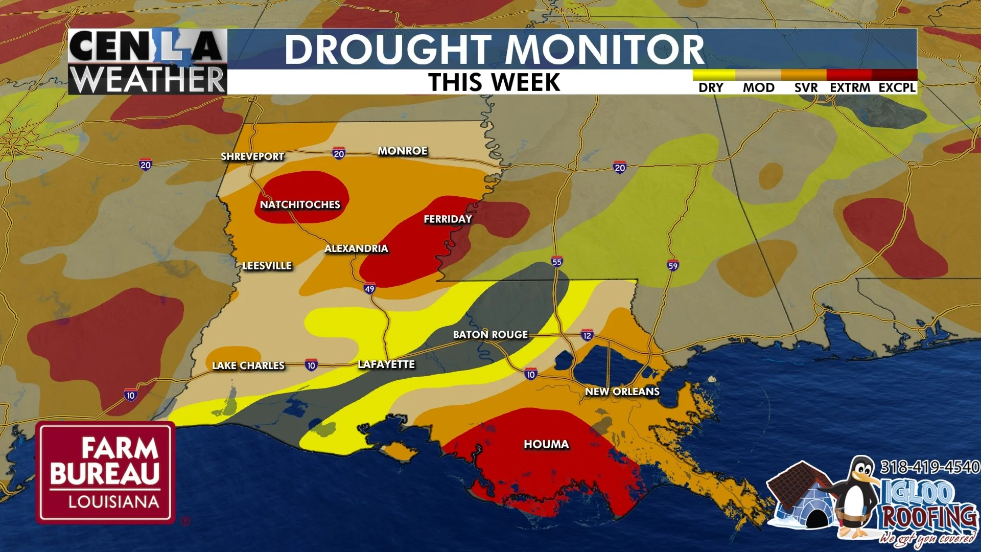 The Farmer's Forecast: Louisiana’s Drought Making a Comeback