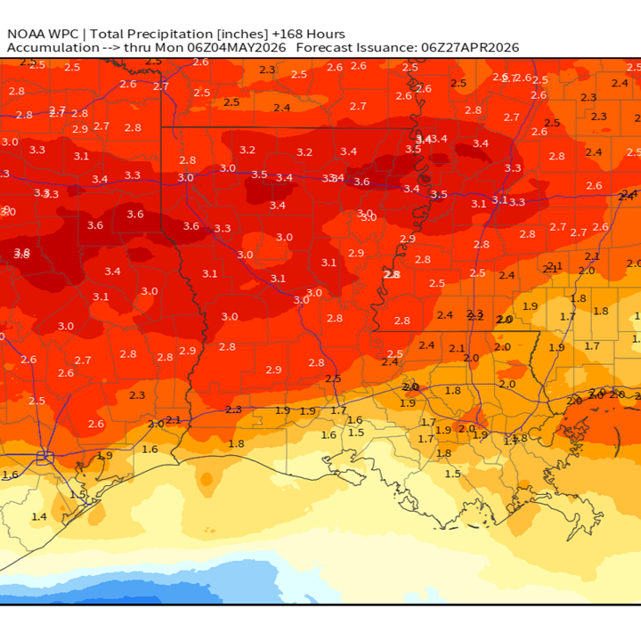 Some Much-Needed Rain This Week?