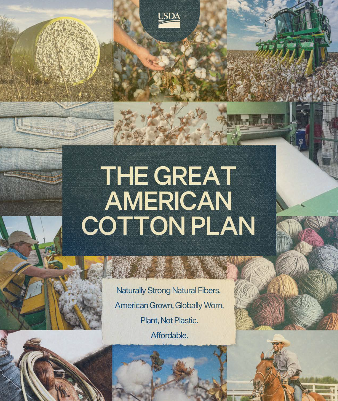 USDA Launches Great American Cotton Plan to Revitalize the Cotton Farm Economy