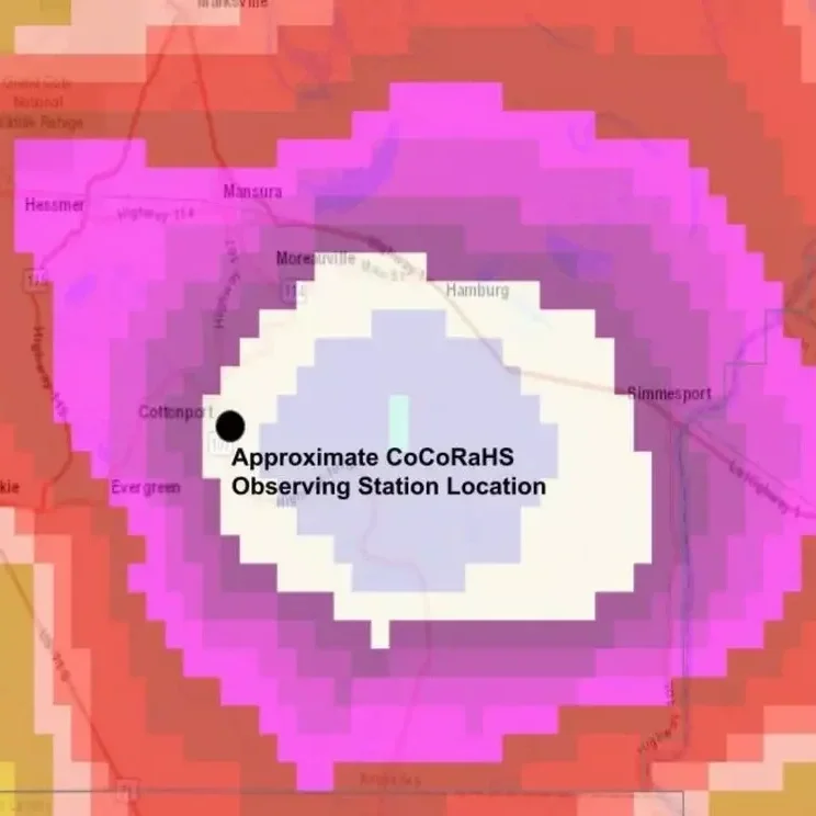 24-Hour Rainfall Record In Louisiana Broken