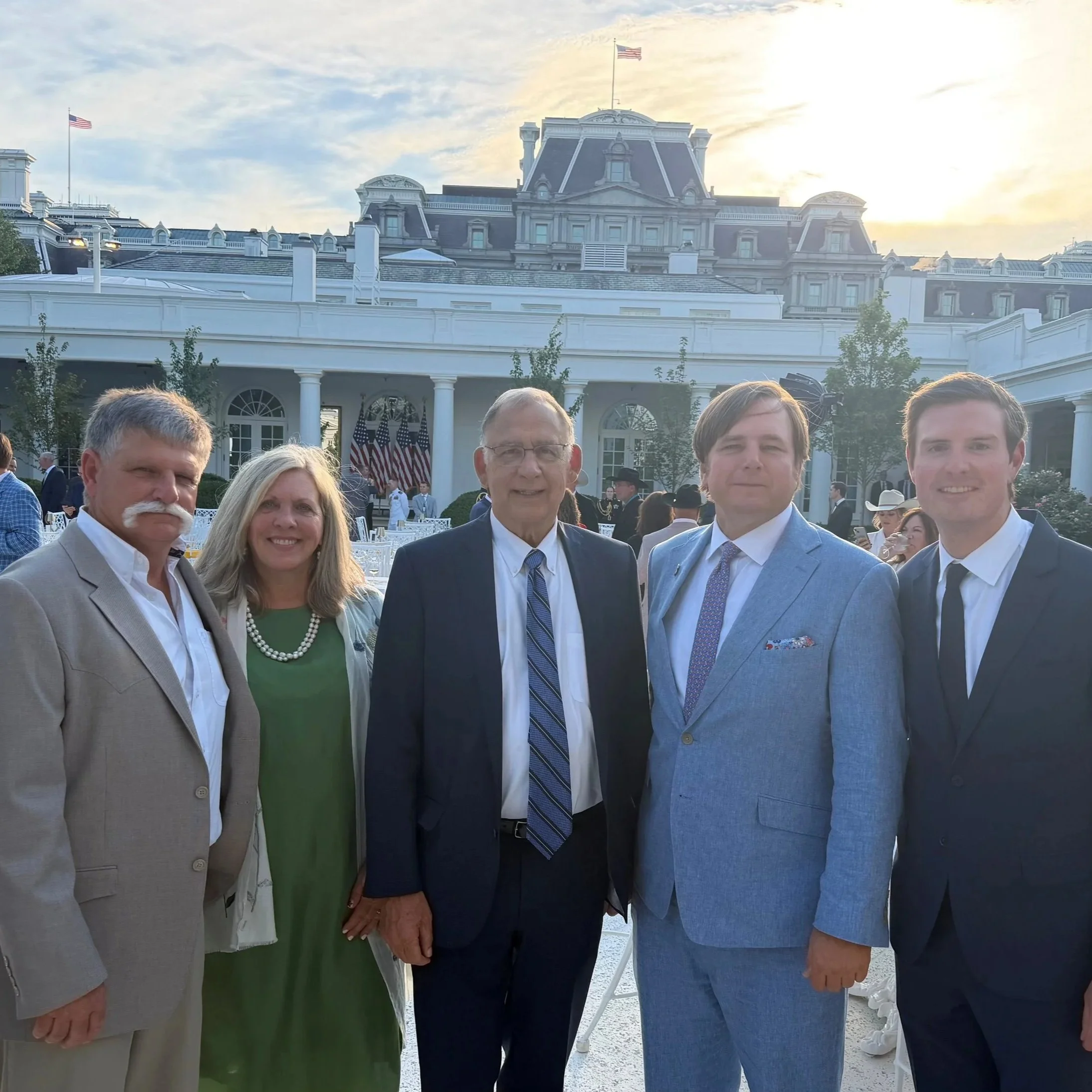 USA Rice Farmers Chair Fred Zaunbrecher Dines With President Trump In White House Rose Garden Club&nbsp;